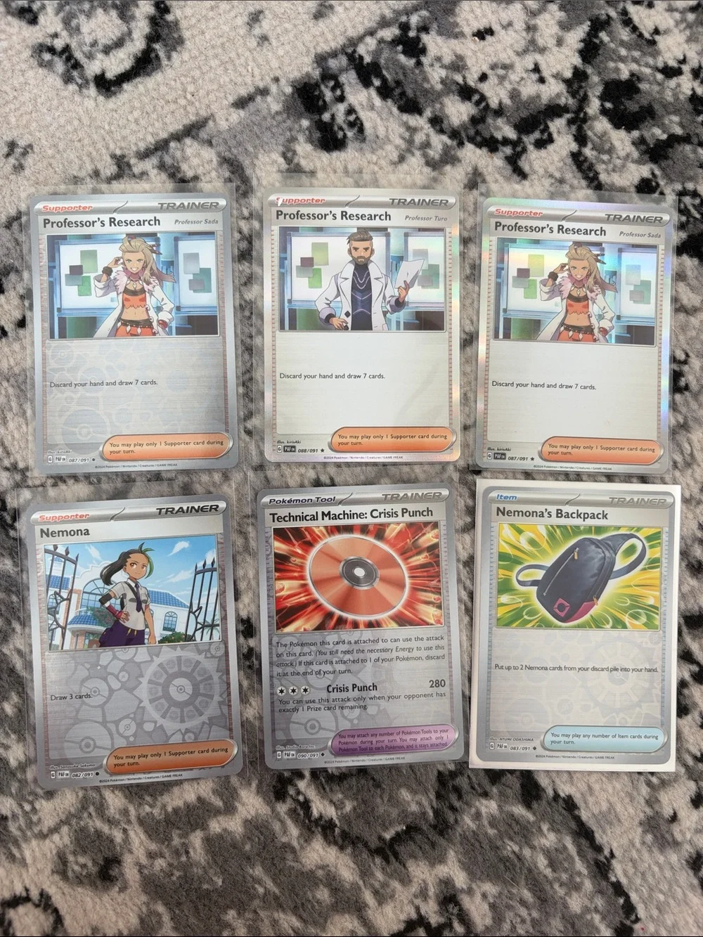 Pokémon Paldean Fates Reverse Holo Trainer Lot 14 Cards | Deck Build | ✨5/$25✨